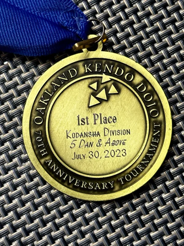Konopka sensei with his 1st place medal