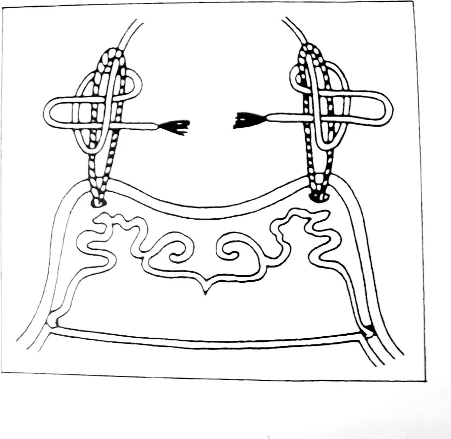 One way to tie the do-himo